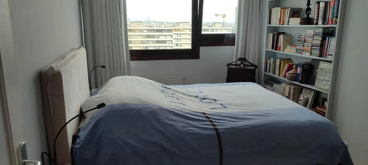 דירות Bright Flat With Uninterrupted Views In Paris 13Th 0*,  צרפת