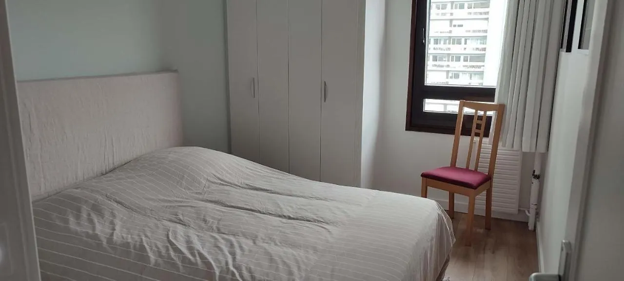 דירות Bright Flat With Uninterrupted Views In Paris 13Th